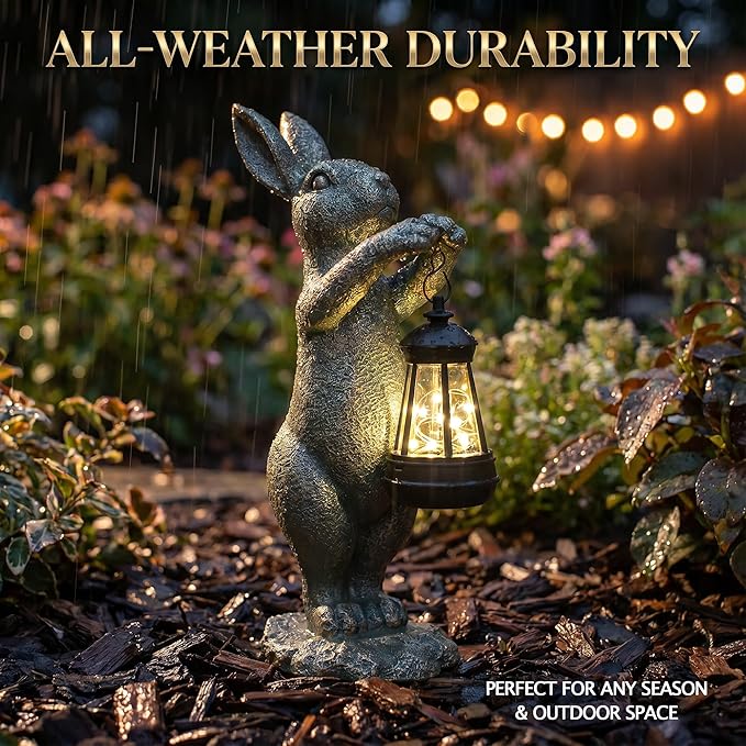 C&Y&G&X Garden Statue Rabbit - Image 4