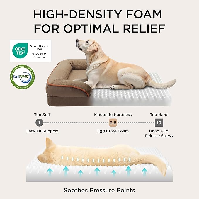 Bedsure Jumbo Orthopedic Dog Bed - Image 3