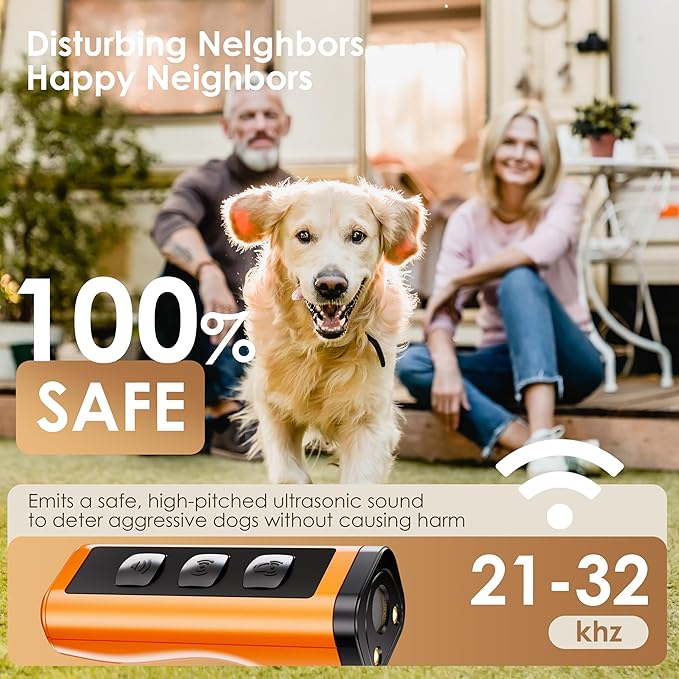 VUL Dog Bark Deterrent Devices 2 Pack, Anti Barking Device - Image 6