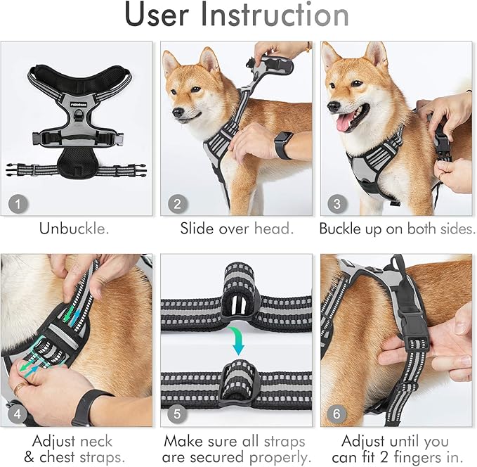 rabbitgoo Dog Harness No Pull - Image 8