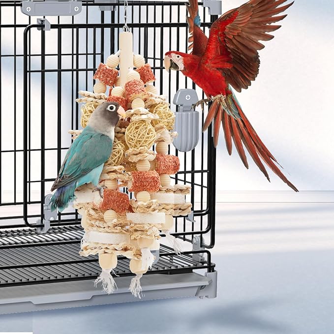 Bird Toys that is 17.5 Inches in Length, Parrot Toy Designed - Image 3