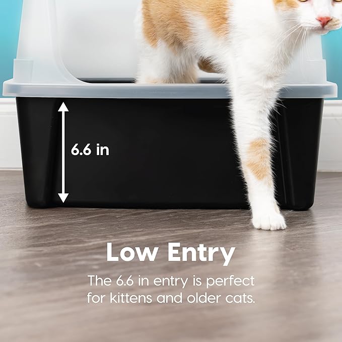 IRIS USA Cat Litter Box XX-Large Open Top - Image 4