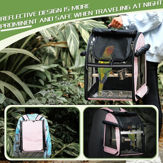 Sanmoncare Bird Carrier Backpack - Image 4