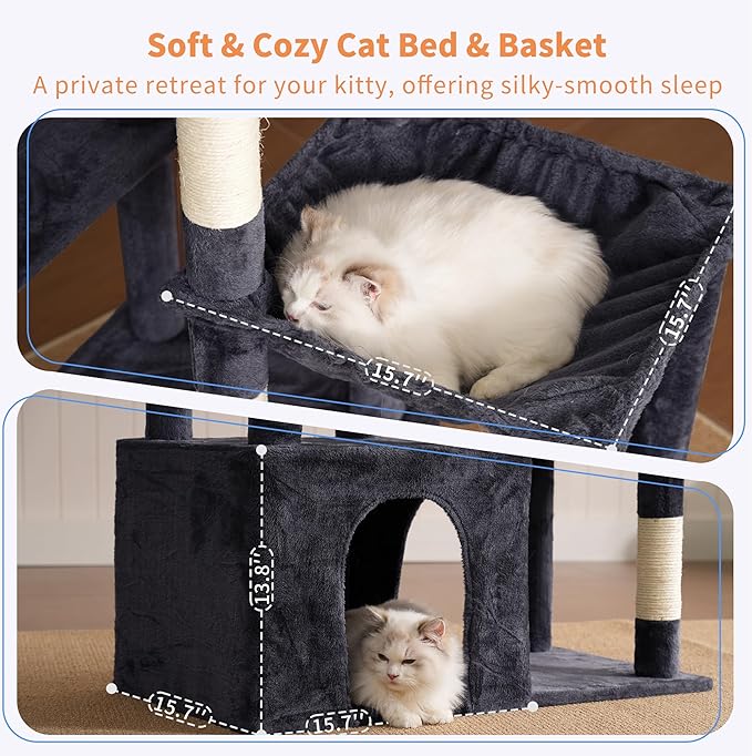 Heybly Heavy Duty Cat Tree, Tower - Image 5