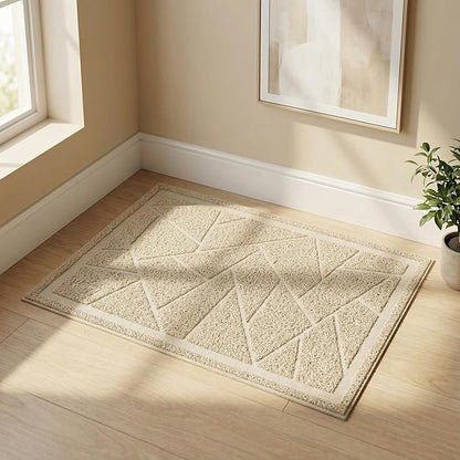 WePet Cat Litter Box Mat, Kitty Premium PVC Pad, Durable Trapping Rug, - Image 6