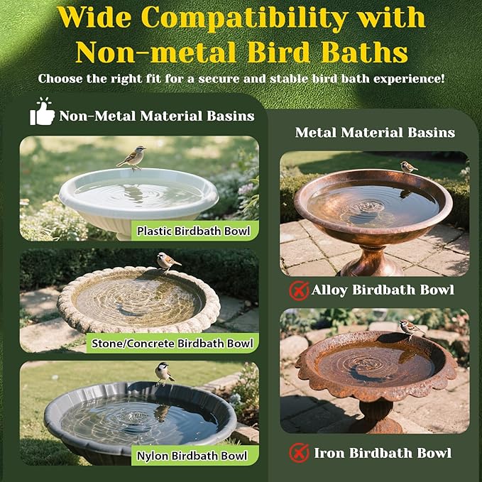 3Pcs Bird Bath Copper Purification Disk 99.99% Pure Copper Water Cleaning Discs - Image 5