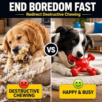 Dog Chew Toy for Small & Medium Dogs – Durable Nylon Dog Toy for Aggressive - Image 3
