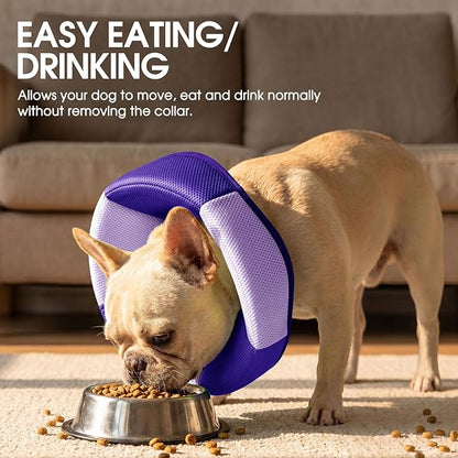 Dog Cone - Soft Cone for Dogs to Stop Licking, Pet E-Collar Alternative After - Image 5