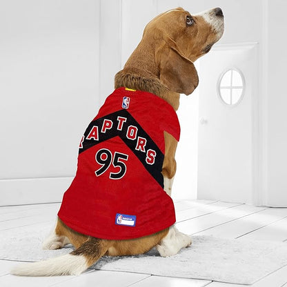 Pets First NBA Toronto Raptors Dog Jersey, Medium - Image 2