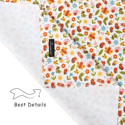 ARING PET Spring Summer Dog Bandanas, Cute Insects Bee Ant Snail Pet Bandana - Image 5