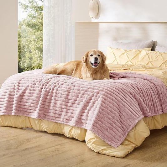Bedsure ComfyFleece™ Waterproof Dog Blankets by BEDSURE