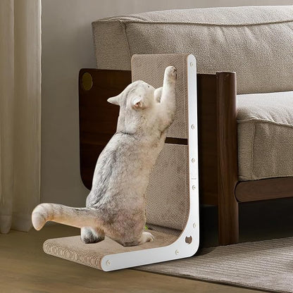 SMARTBEAN Cardboard Cat Scratcher, Vertical Cat Scratching Board, 23.6 Inch - Image 6