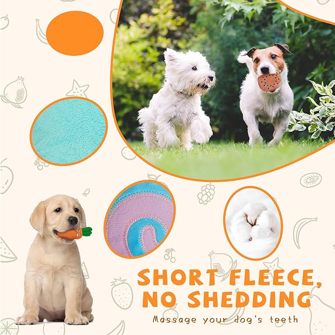 Cheerful 20-Pack Squeaky Dog Toys Set - Image 3