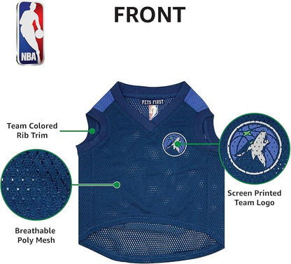Pets First NBA Minnesota Timberwolves Dog Jersey, Large - Image 5