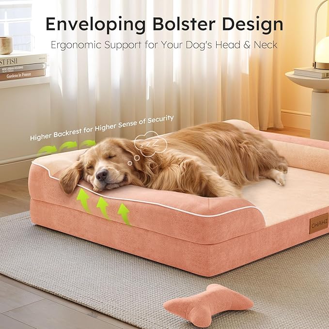 CWAWZ Dog Beds for Large Dogs, Orthopedic Dog Bed - Image 4
