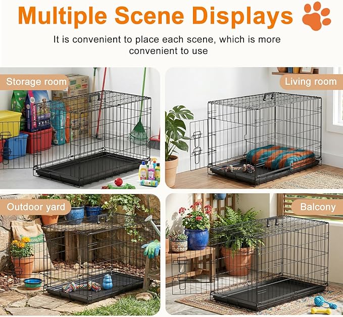 FDW 30inch Dog Crate Pet Cage - Image 6