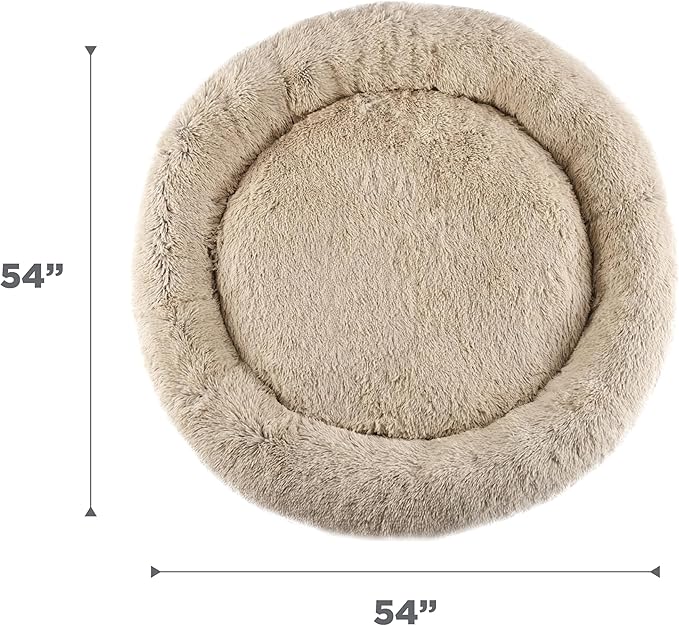 Best Friends by Sheri The Original Calming Donut Dog Bed – Washable Plush Pet - Image 9