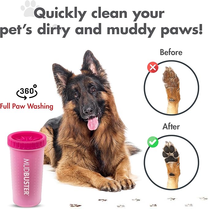 Dexas MudBuster Portable Dog Paw Cleaner - Image 4