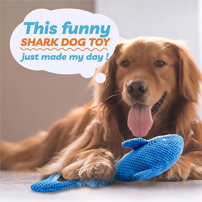 Dog Toys for Large Dogs, Squeaky Dog Toys for Aggressive Chewers, Plush Dog - Image 7