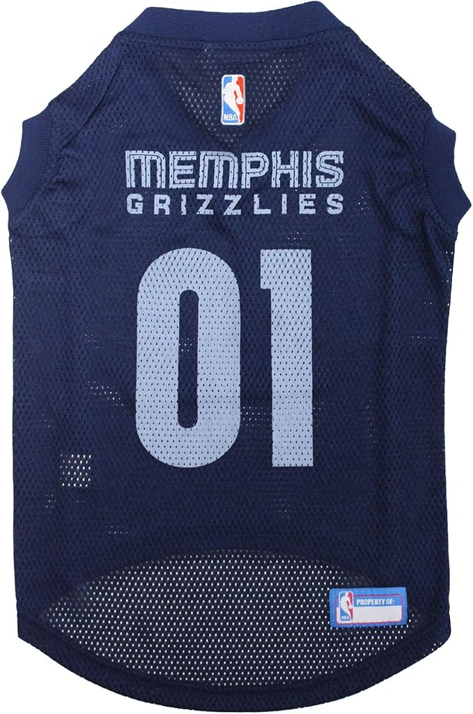 Pets First NBA MEMPHIS GRIZZLIES DOG Jersey, X-Large by PETSFIRST