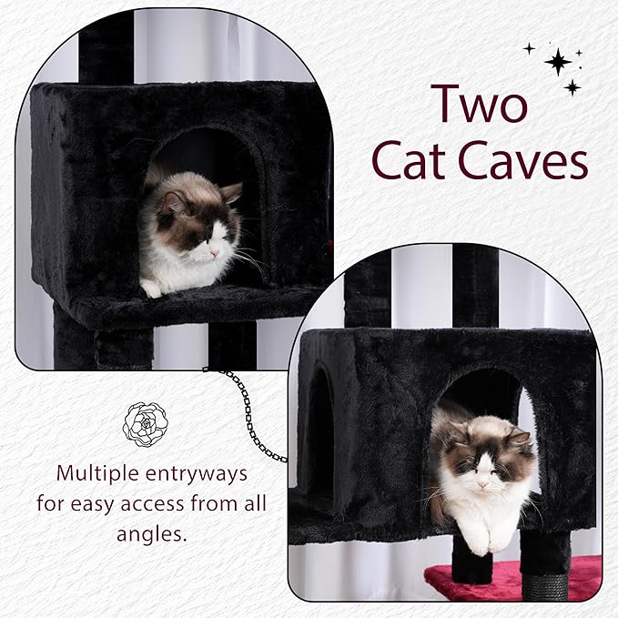 Hey-brother Cat Tree Tower, Scratching Posts - Image 5
