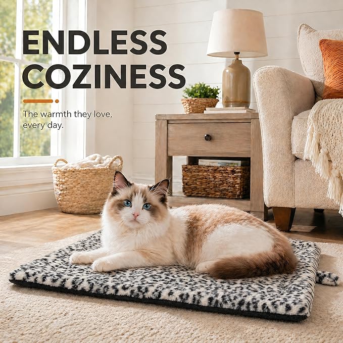 Self Warming Cat Pad for Cats and Small Dogs, Non Electric Thermal Pet Mat - Image 9