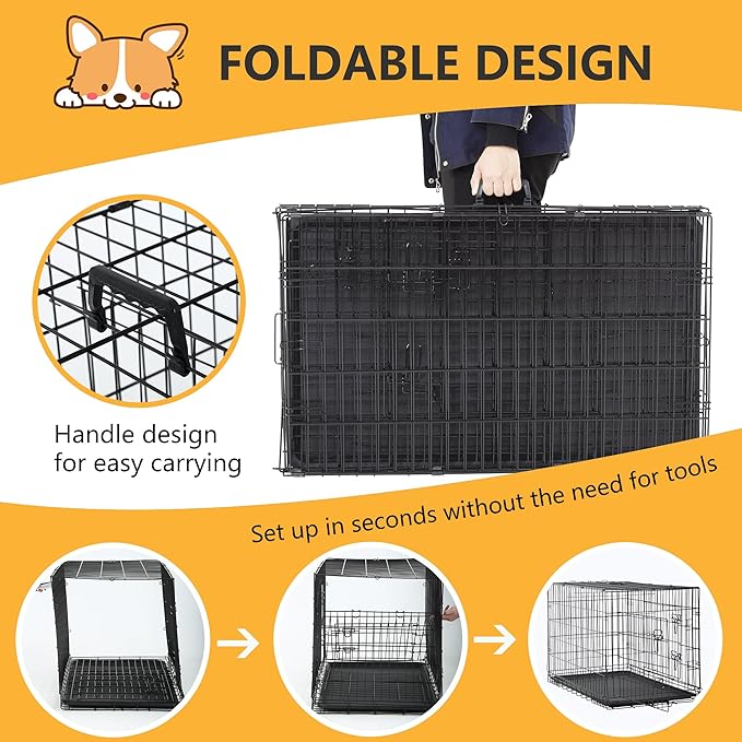 FDW Dog Crate Dog Kennel Cage - Image 6