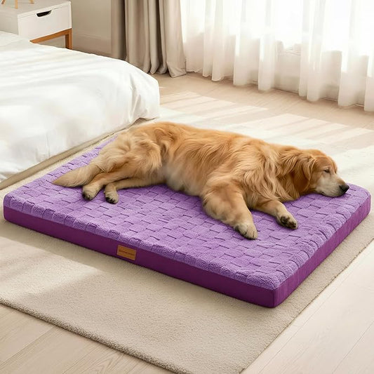 Patas Lague Orthopedic Dog Bed Large Sized Dog 36''X24'', Waterproof Soft by PatasLague