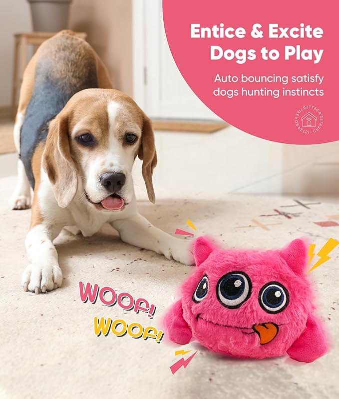 Petbobi Interactive Dog Toys Ball, USB Rechargeable Moving Dog Toy - Image 3