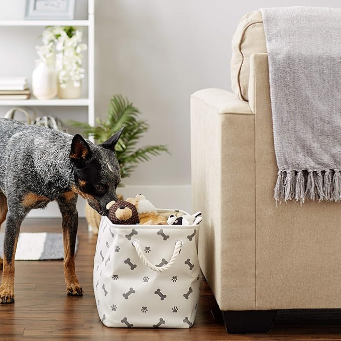 Bone Dry Pet Storage Collection Paw and Bone Print, Medium Rectangle - Image 5