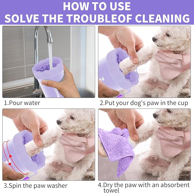 Professional 7 in 1 Dog Paw Cleaner - Image 4