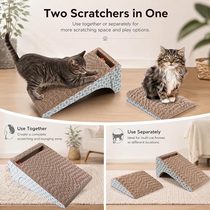 PrimePets Cat Scratcher Cardboard - Image 4