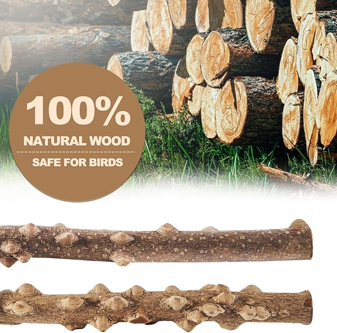 LIMIO 6-Piece Bird Perch Set - Image 6