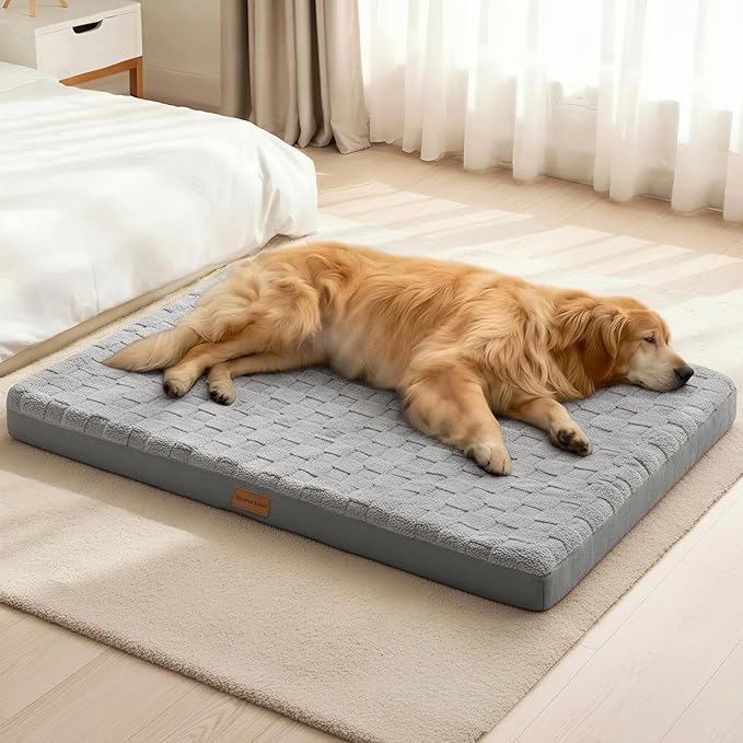 Patas Lague Orthopedic XL Dog Bed Large Sized Dog 48''X30'', Waterproof Soft by PatasLague