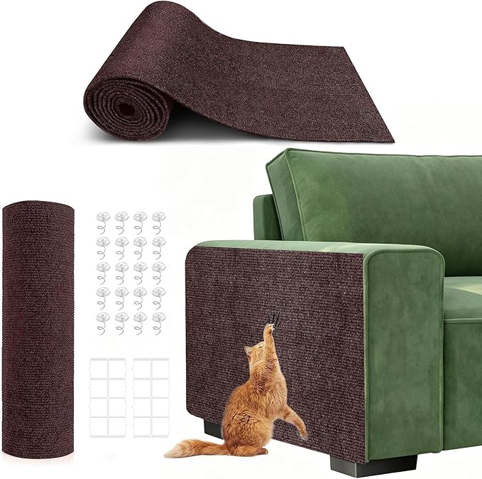 78.7"X15.8" Self-Adhesive Cat Scratching Mat by Unknown