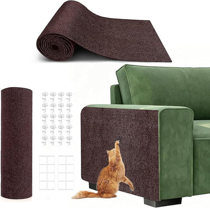 78.7"X15.8" Self-Adhesive Cat Scratching Mat by Unknown