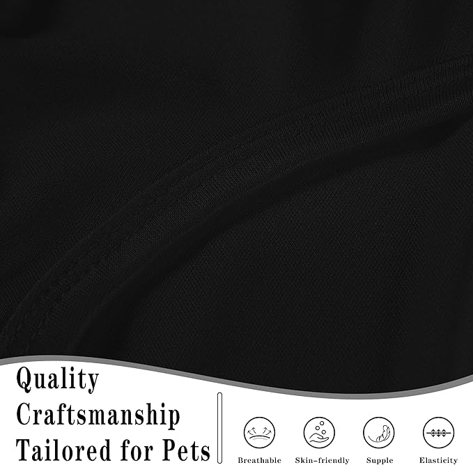 2 Pack Solid Color Dog Shirts - Image 4