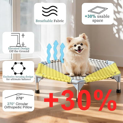 Kuntrust Elevated Outdoor Dog Bed - Image 2