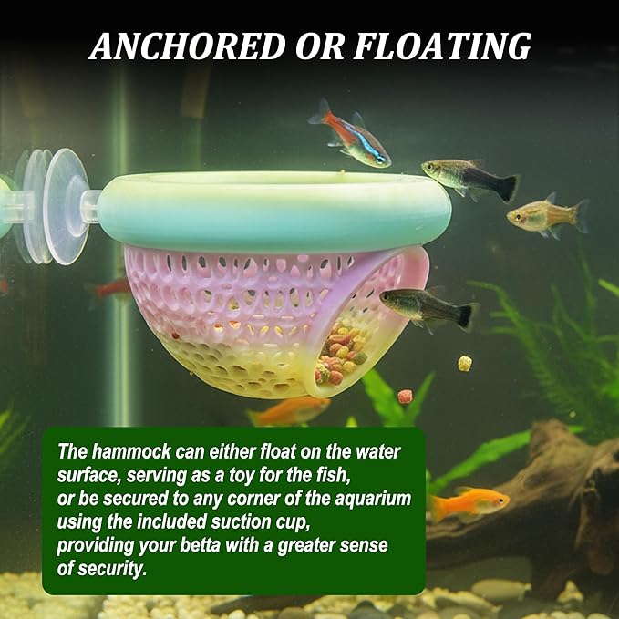 Floating Betta Hammock, Betta Hideout - Image 3