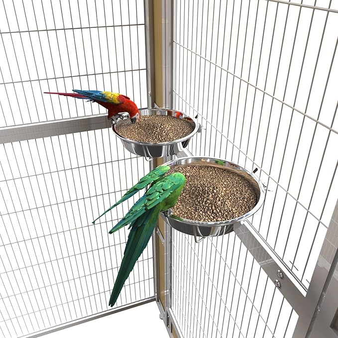 Large Bird Cage for Parakeets Outdoor Bird Aviary Parrot Cage - Image 3