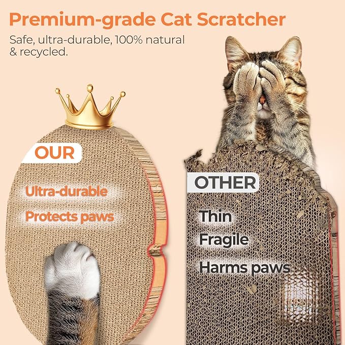 3 Pcs 16 Inch Cat Scratching Board - Image 5