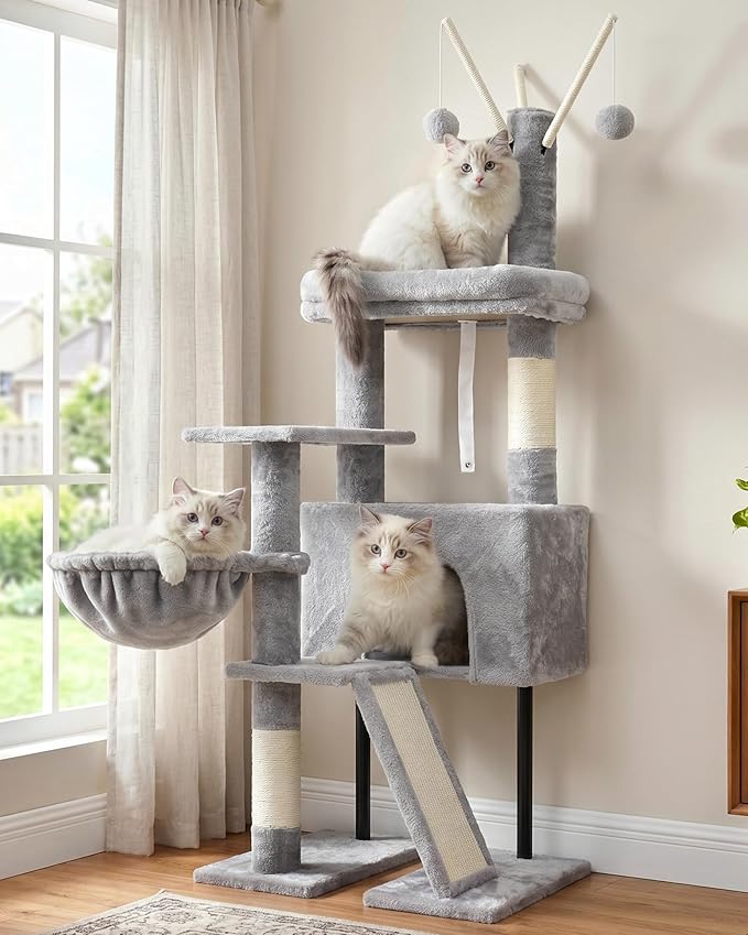 Gitelsnour Cat Tree for Indoor Cats, Cat Tower by Gitelnour