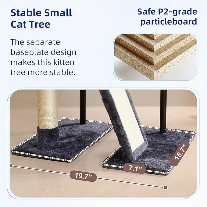 Gitelsnour Cat Tree for Indoor Cats, Cat Tower - Image 4