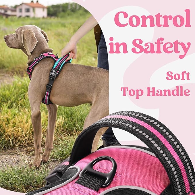 rabbitgoo Dog Harness Medium Sized, No Pull Pet Harness - Image 5