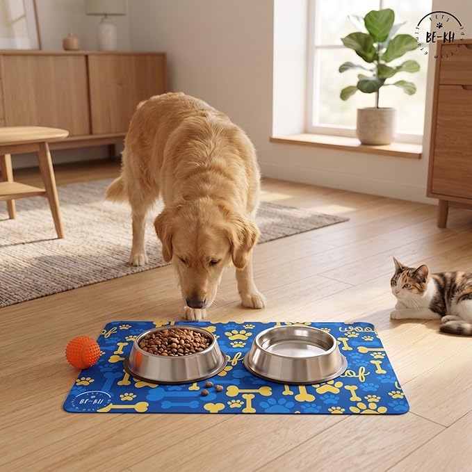 BE-KH Absorbent Pet Feeding Mat - Image 6