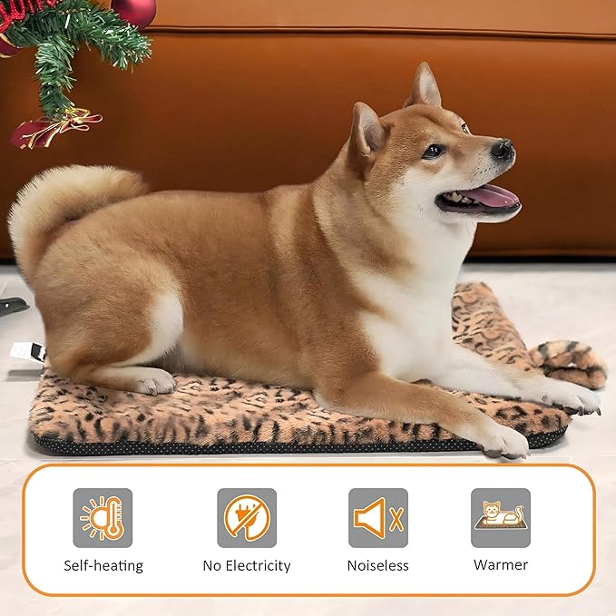 Self Warming Cat Pad for Cats and Dogs, Non Electric Thermal Pet Mat, Washable - Image 2
