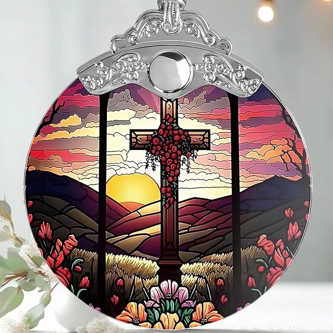 Jocidea Cross Christmas Ornament by Jocidea