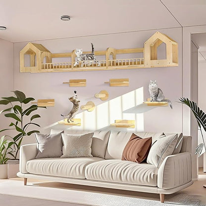 Cat Wall Shelves and Furniture Set by Canormpet