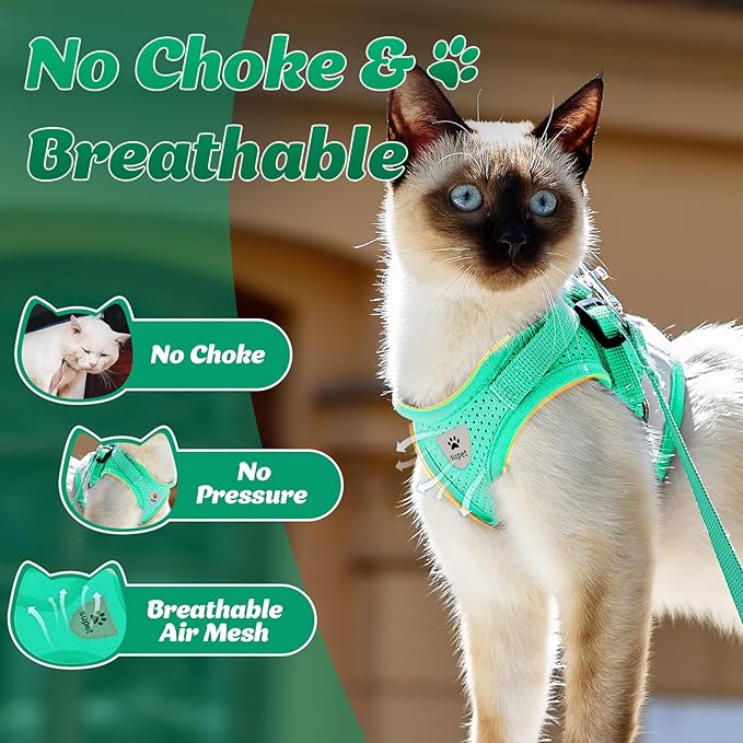 Supet Cat Harness and Leash Set - Image 2