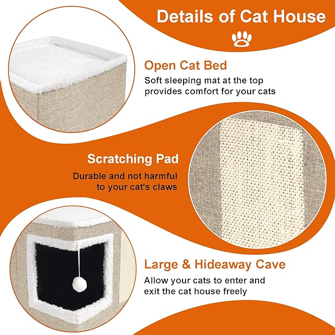 Loyareal Cat Houses for Indoor Cats - Image 4